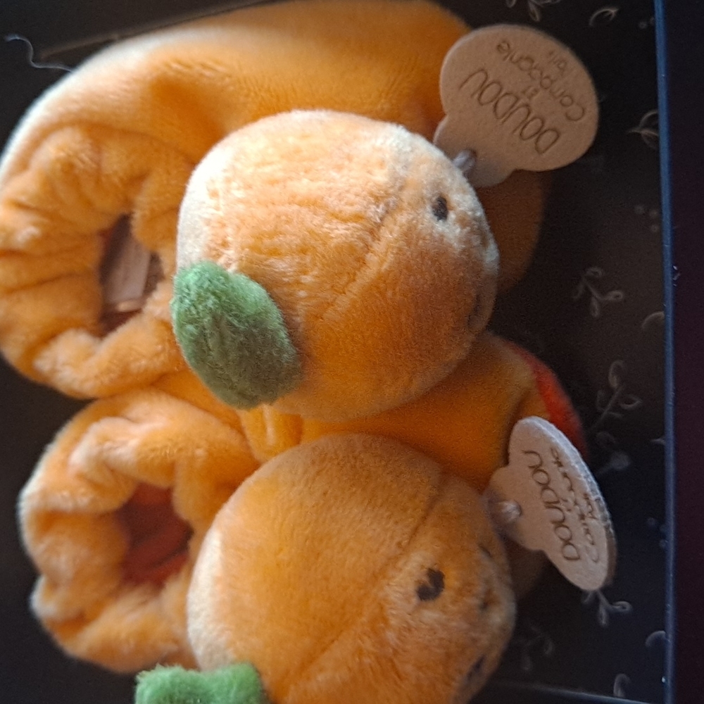 FIRST Halloween Baby Booties Pumpkin Designer New